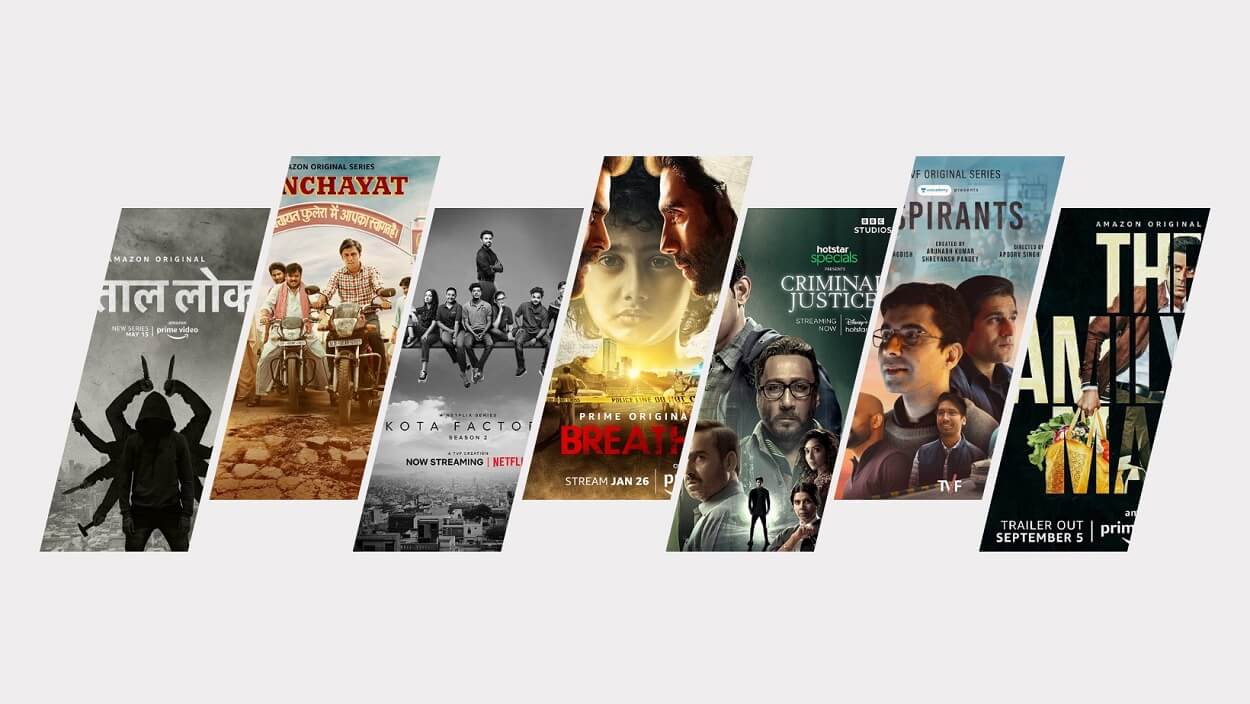 Popular Indian Web Series FI