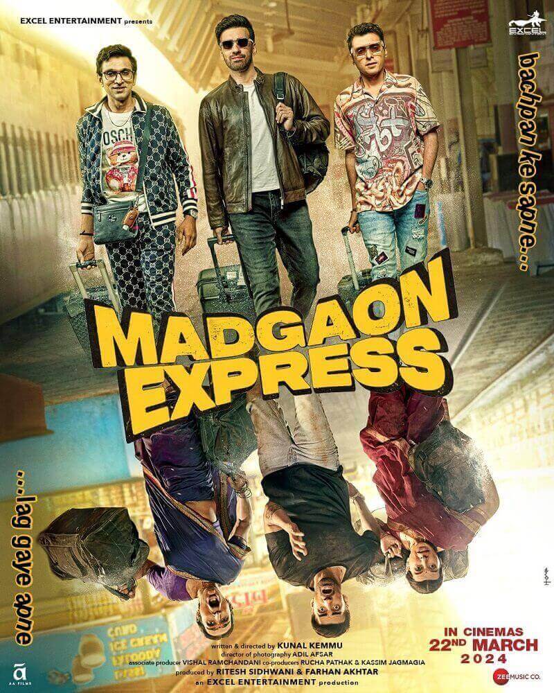 Madgaon Express (2024) Movie Poster