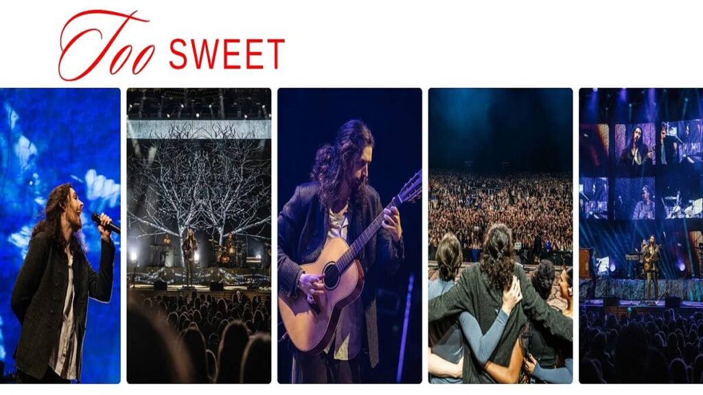 Top Ten Global Chartbusters Of April 2024 - Too Sweet song by Hozier Featured Image